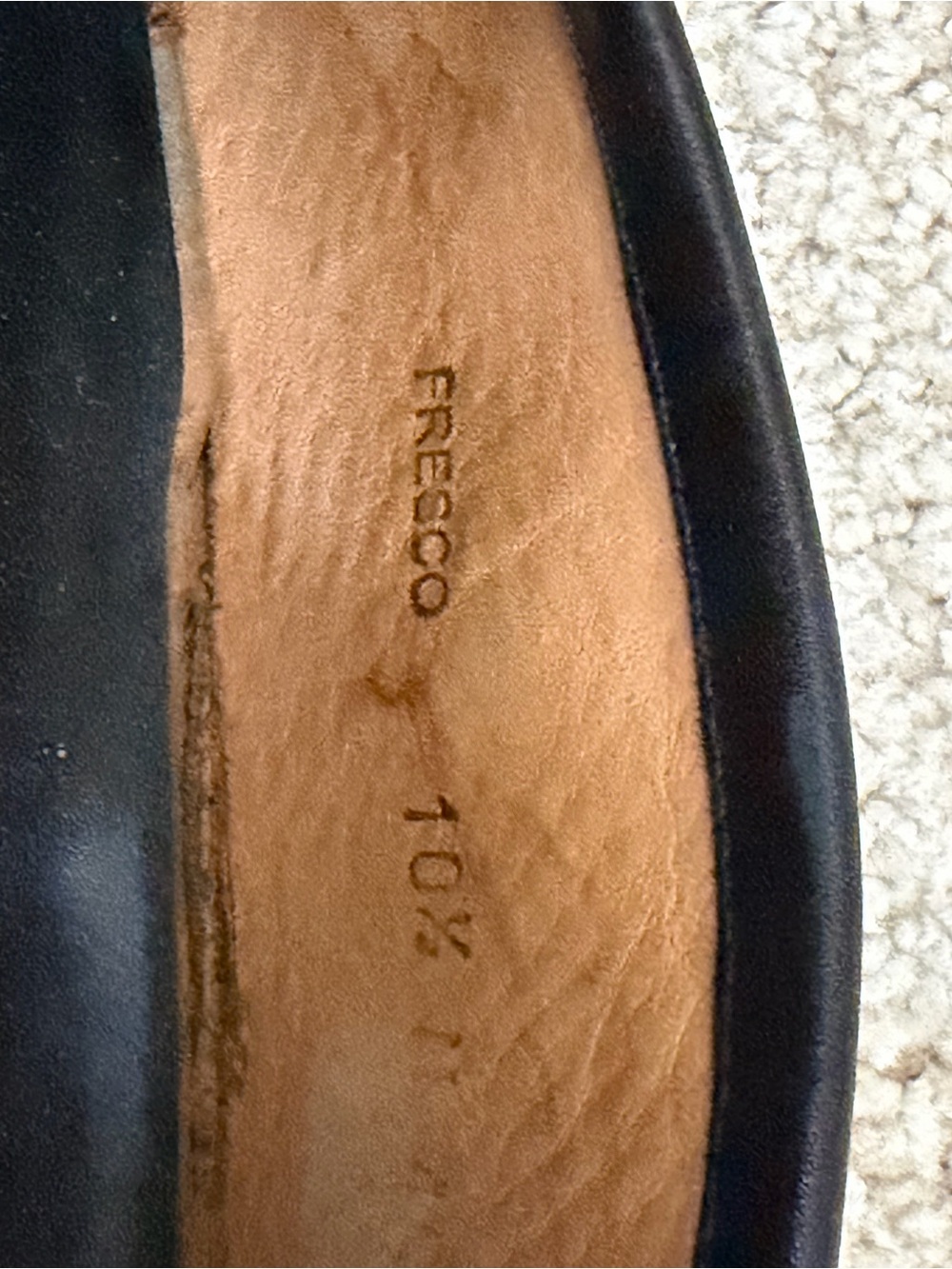 Mezlan Fresco Black Leather Penny Loafers Men’s Size 10.5 Made in Spain - Picture 5 of 7